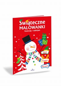 Świąteczne malowanki. Koloruję i naklejam