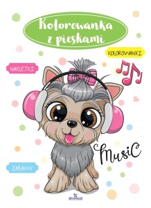 Kolorowanka z pieskami