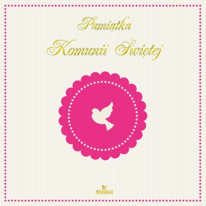 Pamiątka Komunii Świętej 