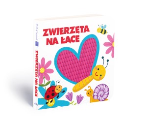 Książka sensoryczna. Zwierzęta na łące