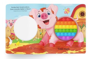 Książka sensoryczna. Zwierzęta na wsi