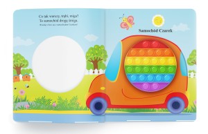 Książka sensoryczna. Maszyny