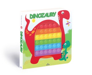 Książka sensoryczna. Dinozaury